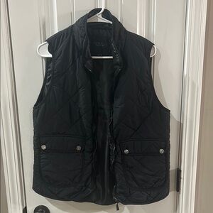 Women’s Black Quilted Vest